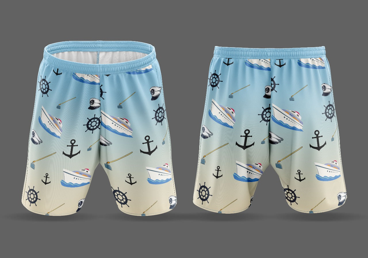 GAMEDAY SUPPLY "PRESTIGE WORLDWIDE" MESH SHORTS