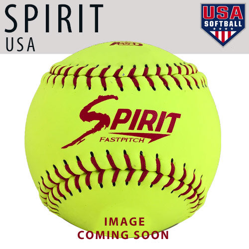 AD STARR USA OPTIC YELLOW 11" 47 COR FASTPITCH SOFTBALL