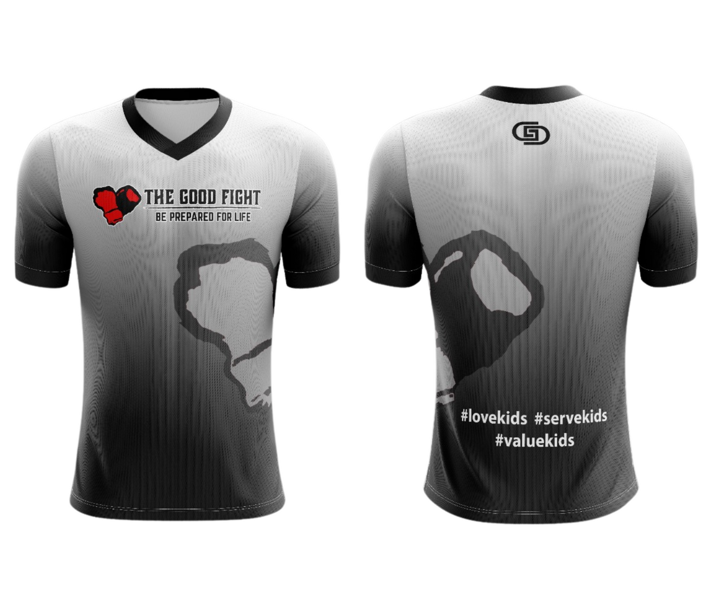 The Good Fight Womens Vneck short sleeve