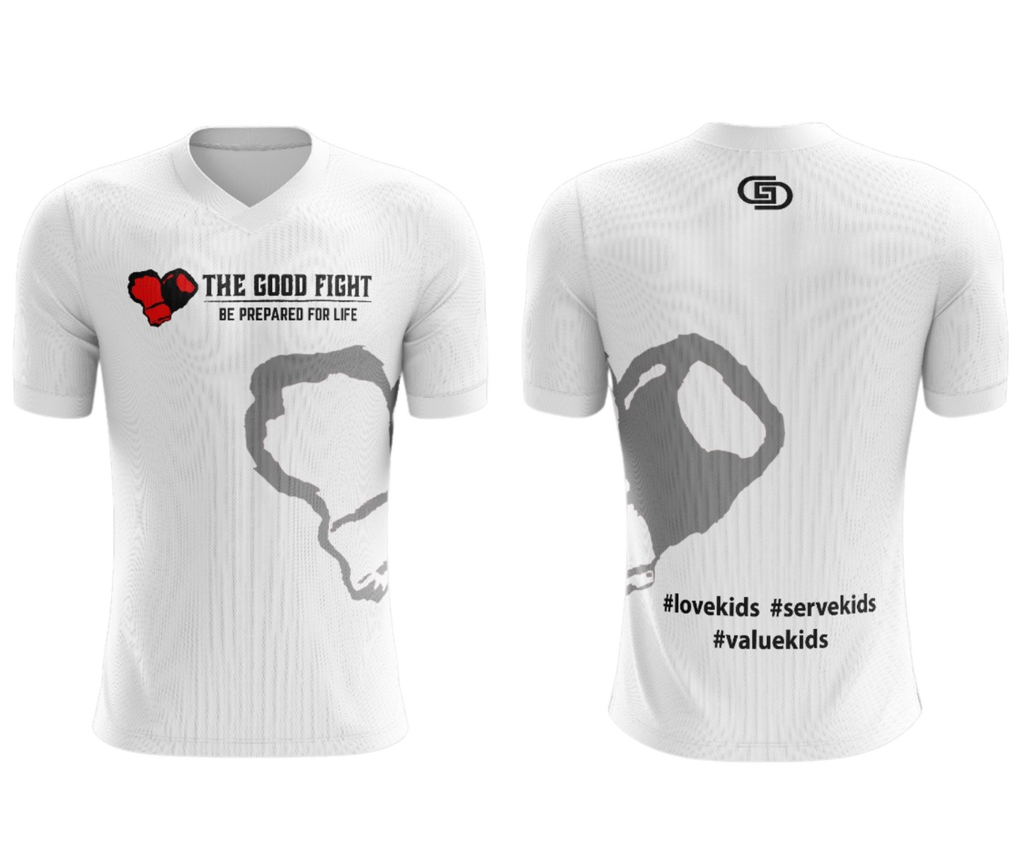 The Good Fight Womens Vneck short sleeve