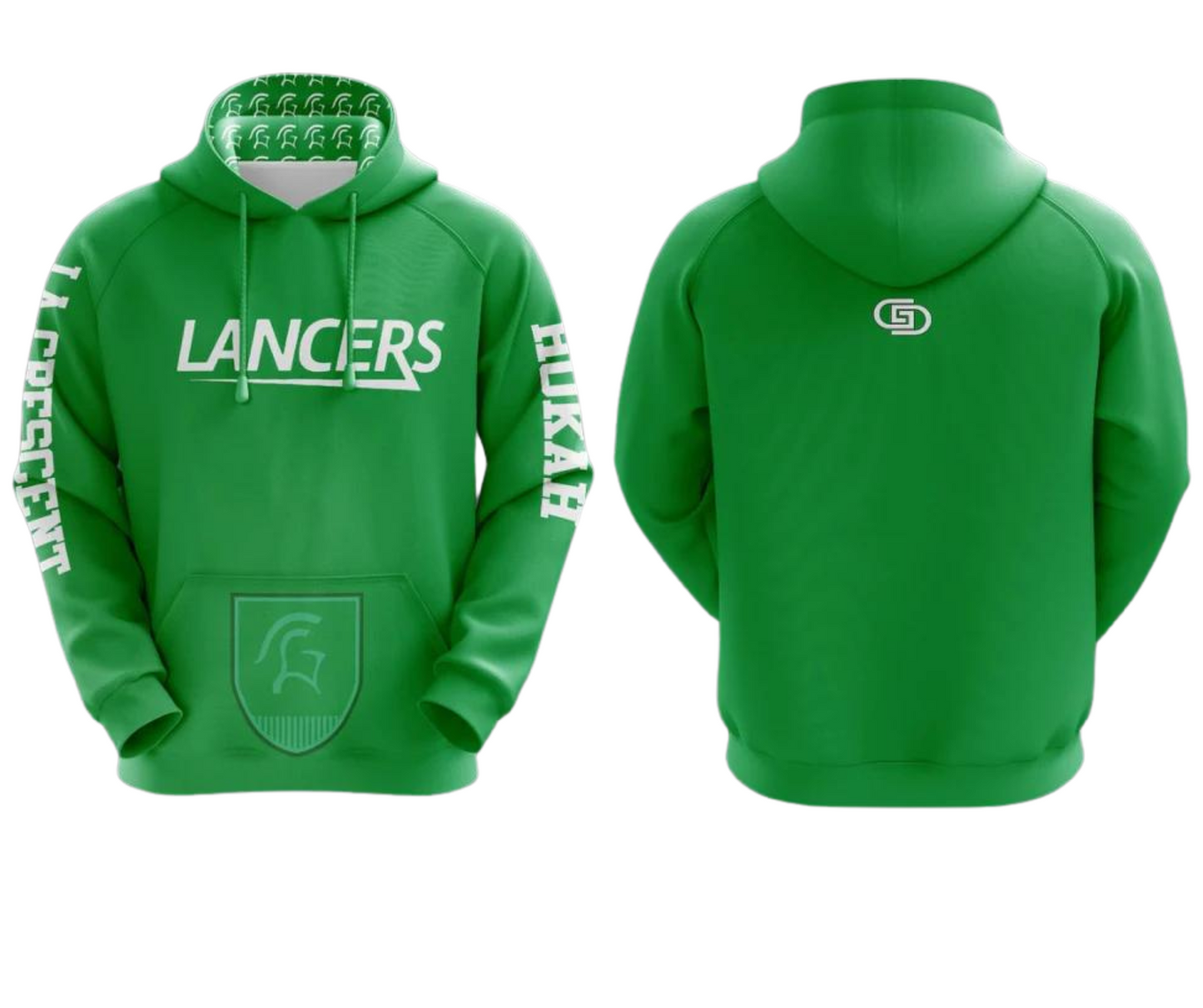 La Crescent/Hokah Lancers Sublimated hoodie