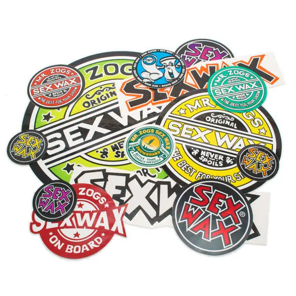 ZOGS Sexwax Decals: SW Circle 3" Diameter- Gameday Supply llc