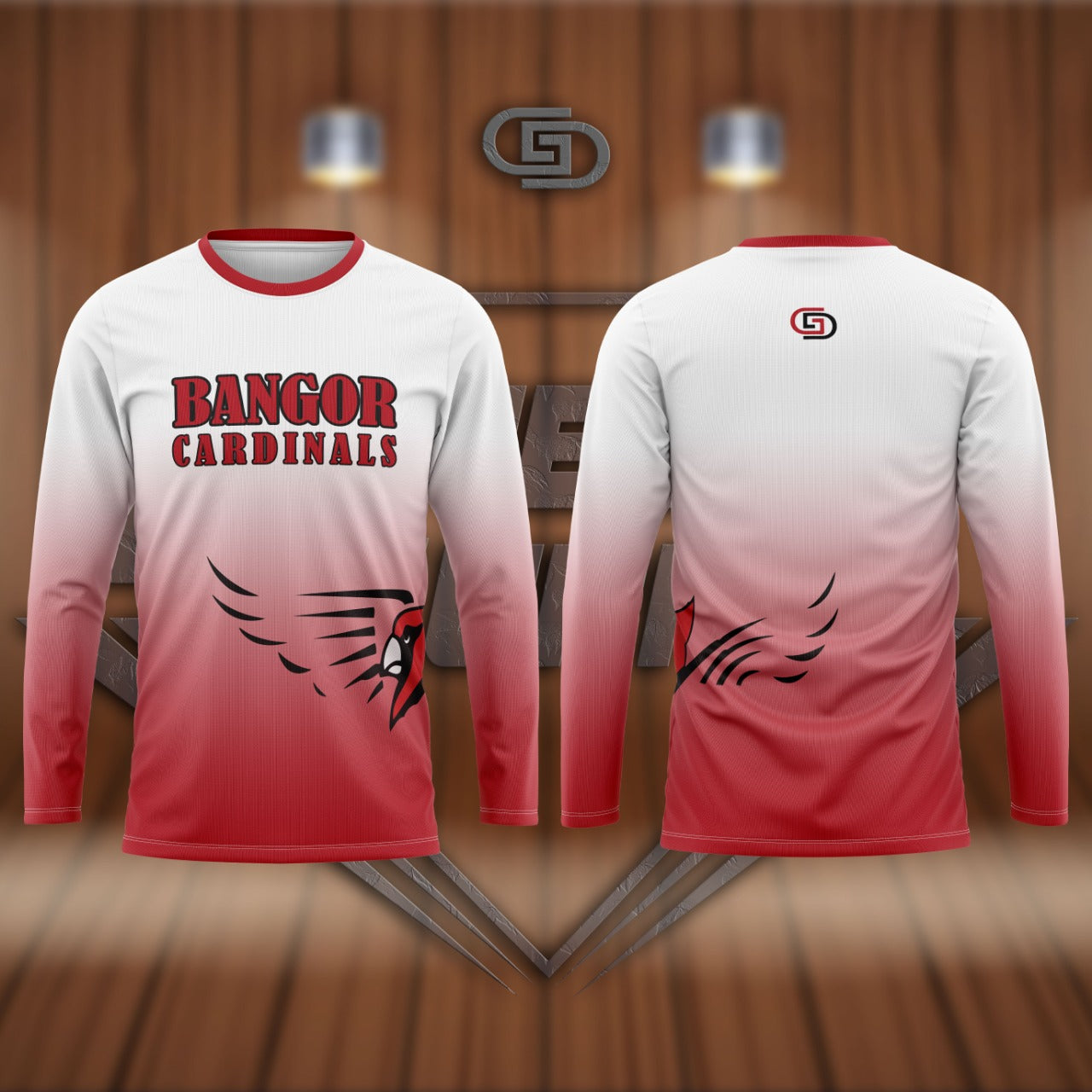 Bangor Cardinals Sublimated longsleeve