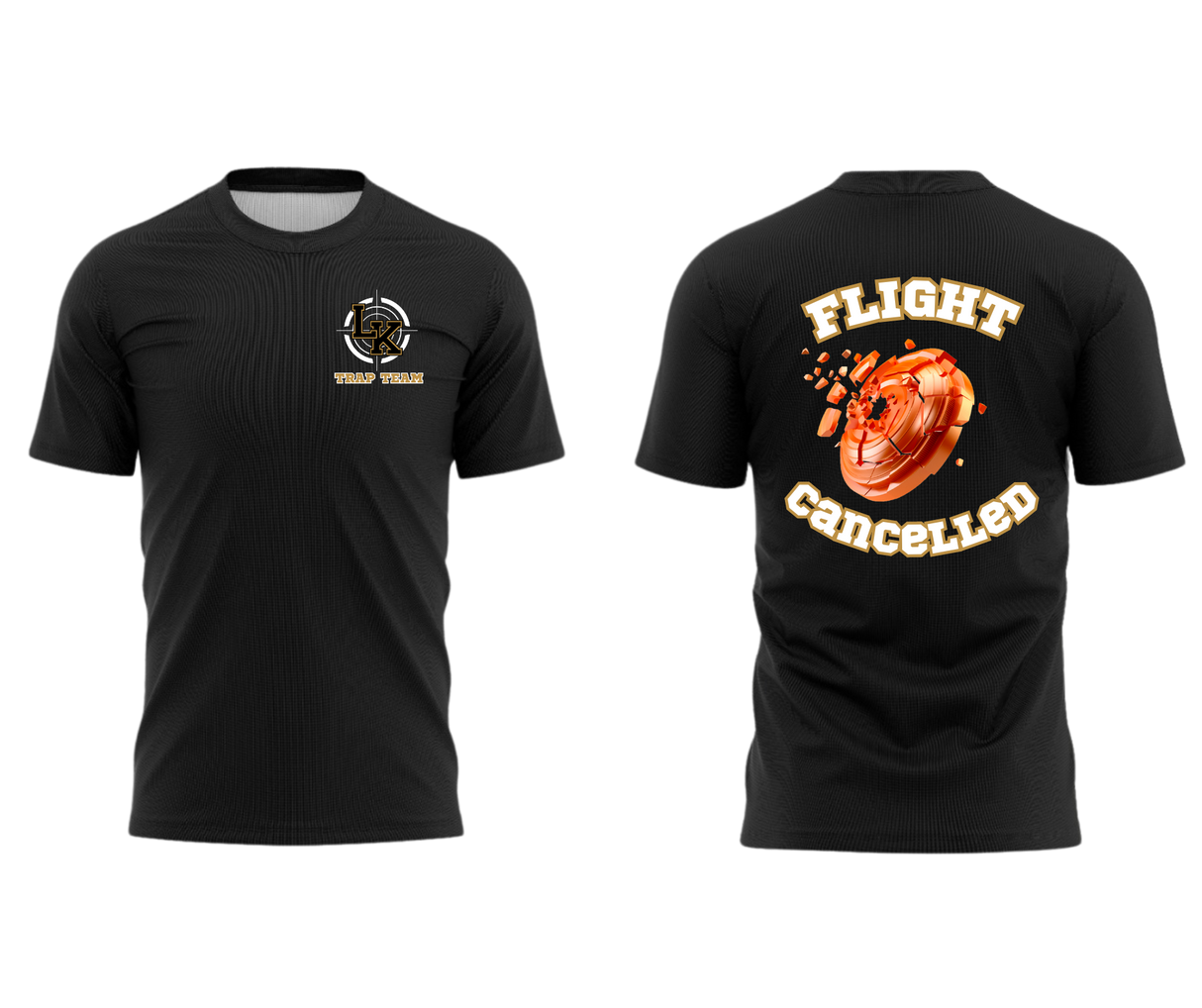 LUTHER Trap team "Flight Cancelled" Shirt Gameday Supply llc