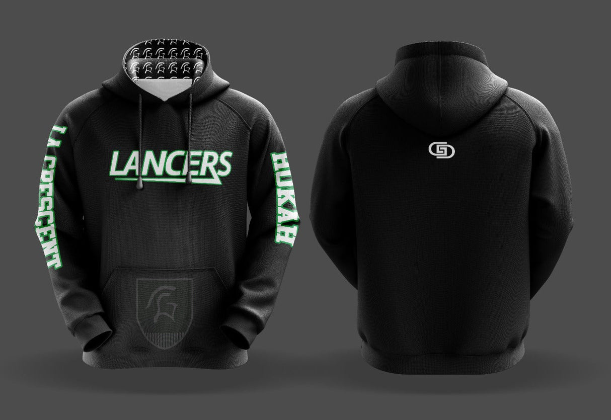 La Crescent/Hokah Lancers Sublimated hoodie Gameday Supply llc