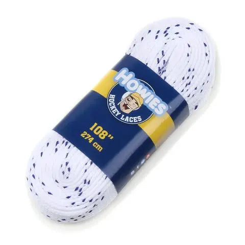 HOWIES WHITE CLOTH HOCKEY SKATE LACES Howies Hockey Tape