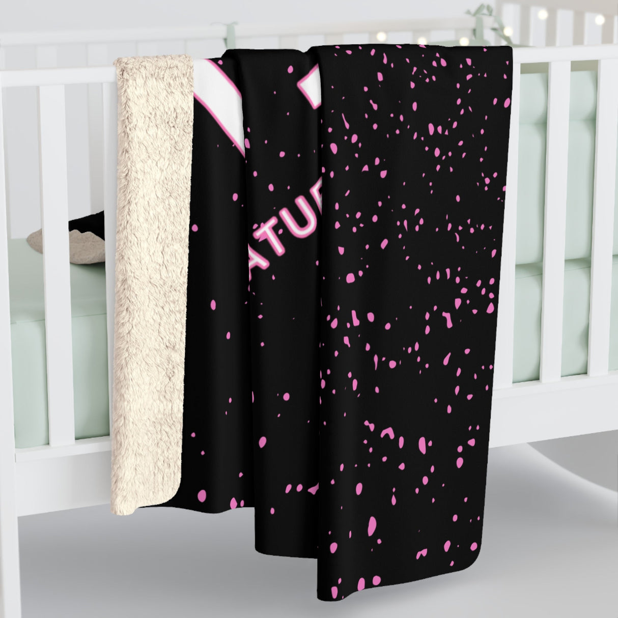 Sherpa Fleece Blanket Printify