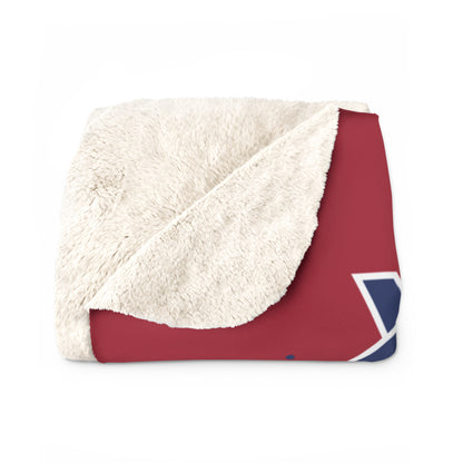 Xtreme VBC Red Sherpa Fleece Blanket