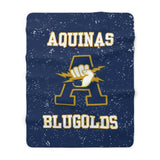 AQUINAS Sherpa Fleece Blanket Printify