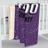 TORNADO YOUTH HOCKEY Sherpa Fleece Blanket Printify
