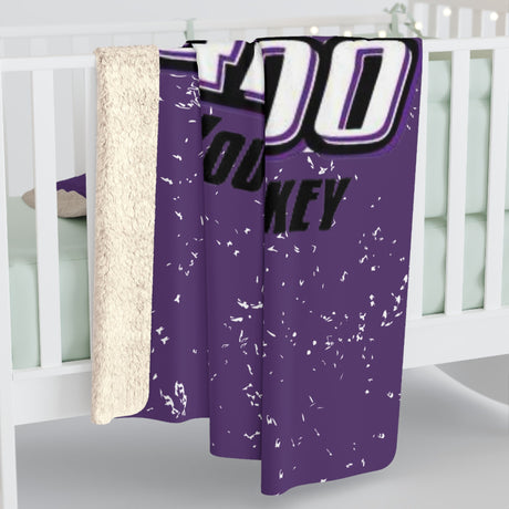 TORNADO YOUTH HOCKEY Sherpa Fleece Blanket Printify