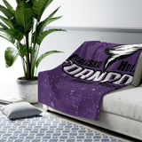 TORNADO YOUTH HOCKEY Sherpa Fleece Blanket Printify