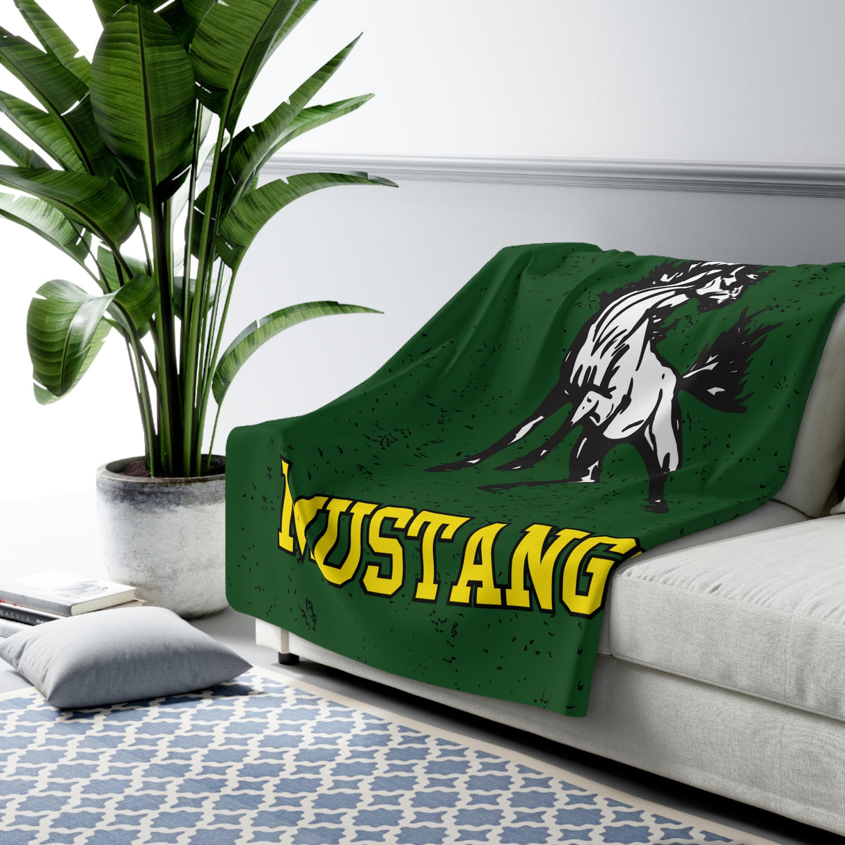 MEL- MIN Sherpa Fleece Blanket Printify