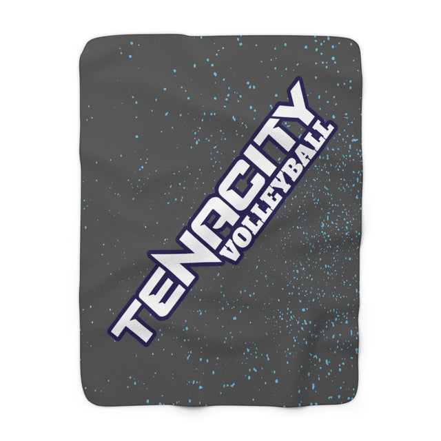 TENACITY Sherpa Fleece Blanket Printify