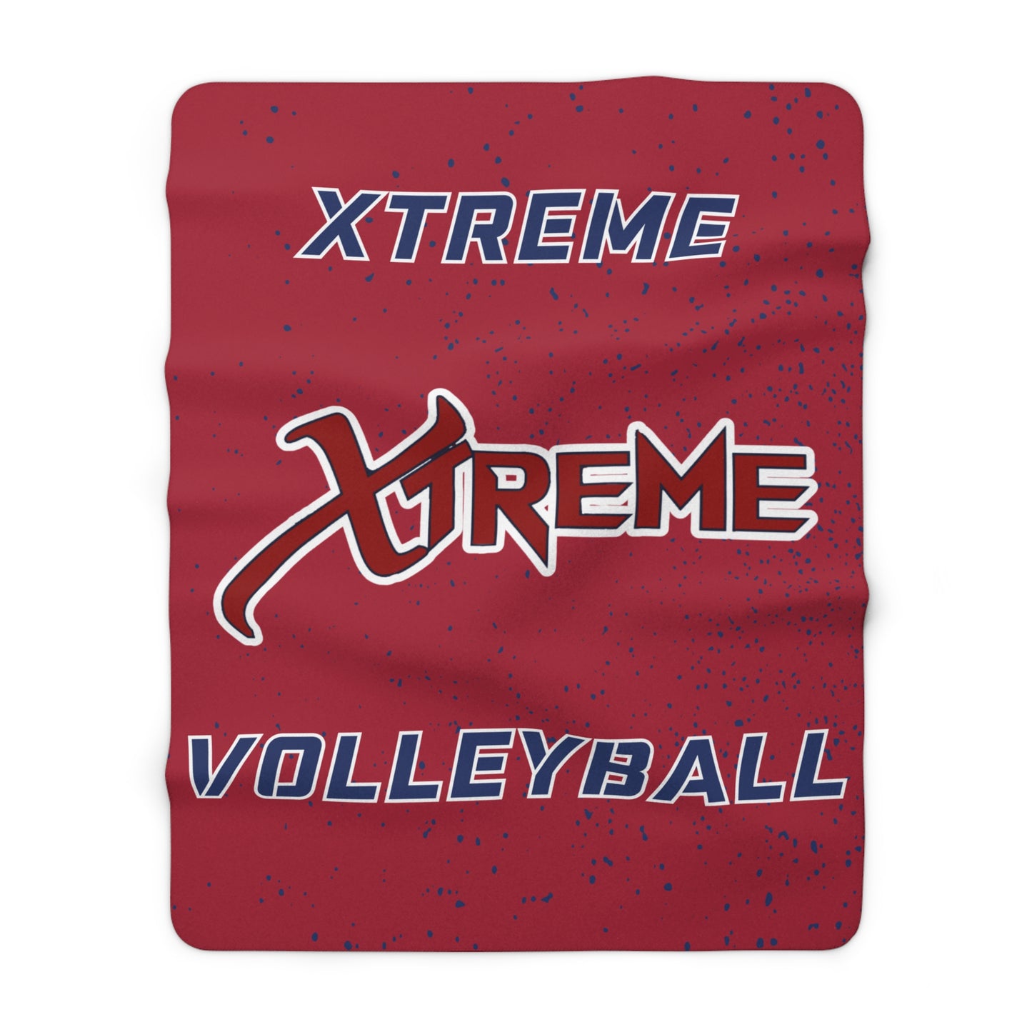 Xtreme VBC Red Sherpa Fleece Blanket