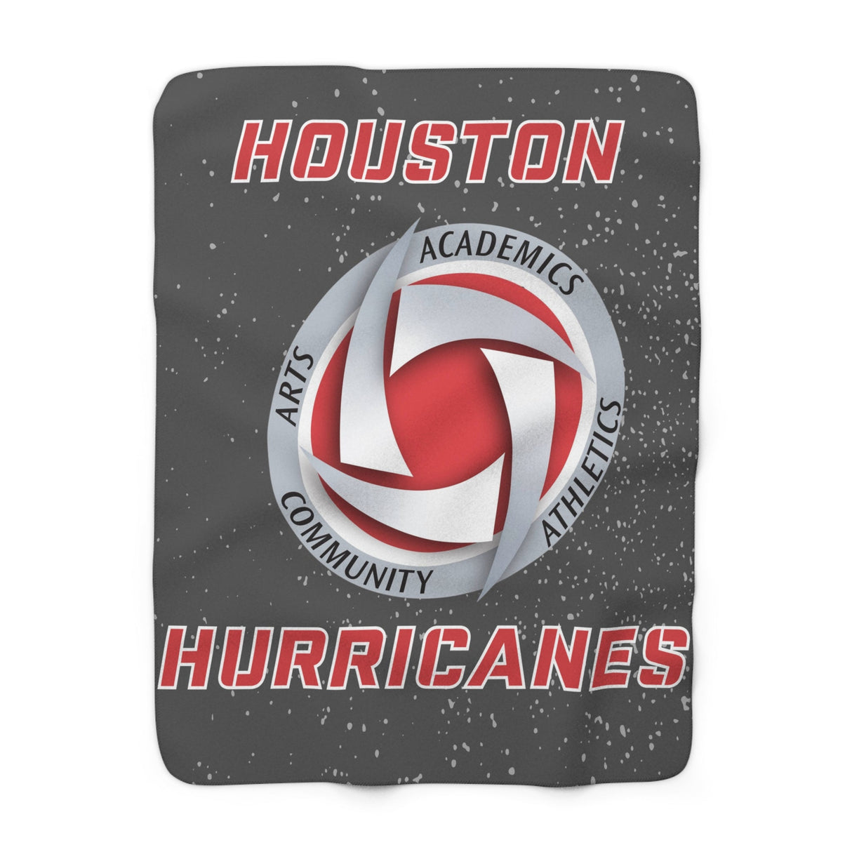 HOUSTON Sherpa Fleece Blanket Printify