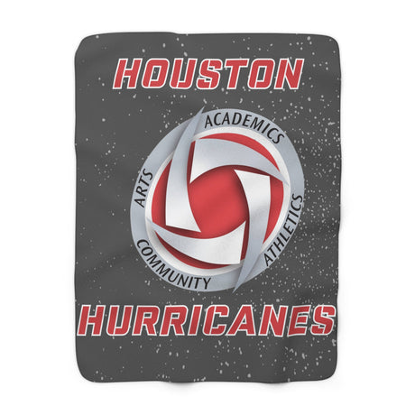 HOUSTON Sherpa Fleece Blanket Printify