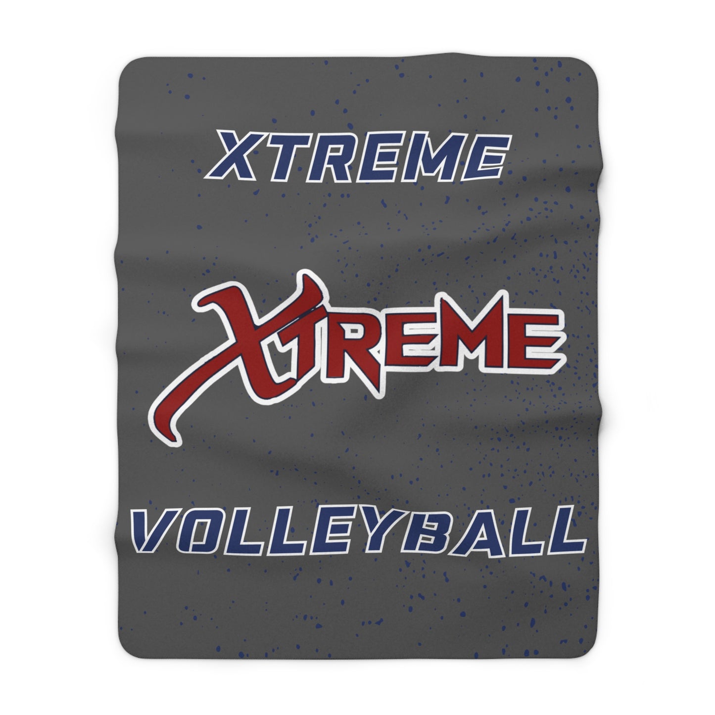 Xtreme VBC Gray Sherpa Fleece Blanket