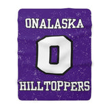 Onalaska Sherpa Fleece Blanket Printify