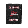 LA CROSSE CENTRAL Sherpa Fleece Blanket Printify