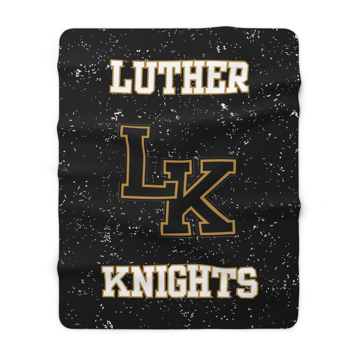 Luther Sherpa Fleece Blanket Printify