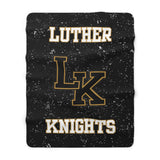 Luther Sherpa Fleece Blanket Printify