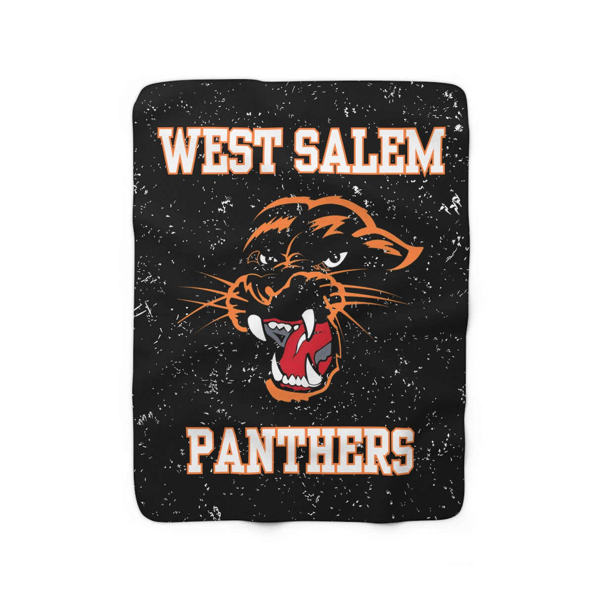 West Salem Sherpa Fleece Blanket Printify