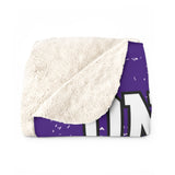 Onalaska Sherpa Fleece Blanket Printify