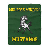 MEL- MIN Sherpa Fleece Blanket Printify