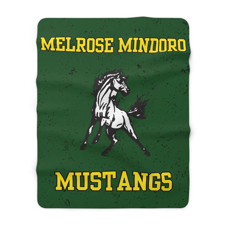 MEL- MIN Sherpa Fleece Blanket Printify