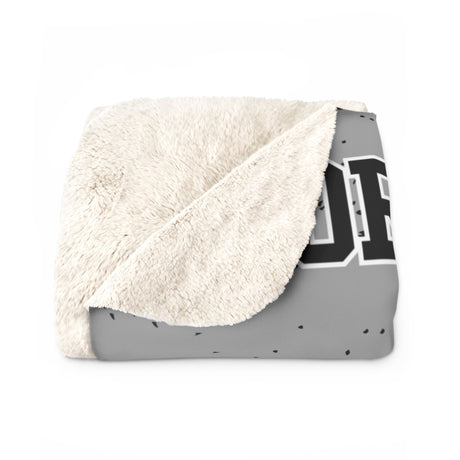 NORTHERN HILLS Sherpa Fleece Blanket Printify