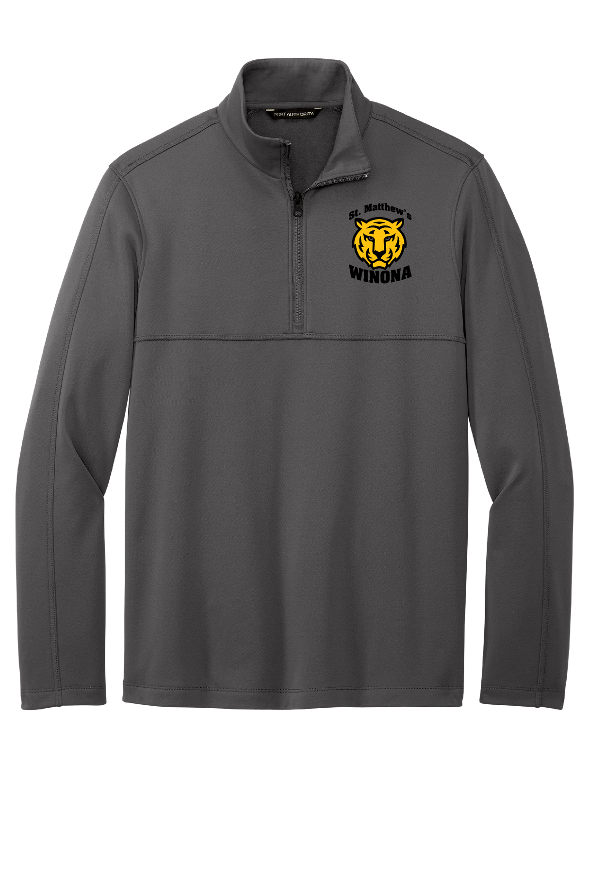 St Matthews Smooth Fleece 1/4 zip PORT AUTHORITY