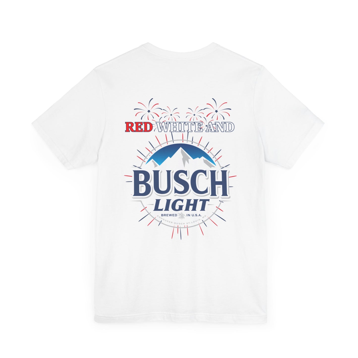 RW & BUSCH LIGHT Short Sleeve Tee