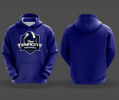 TENACITY Shield logo Dye Sublimated Hoodie