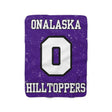 Onalaska Sherpa Fleece Blanket Printify