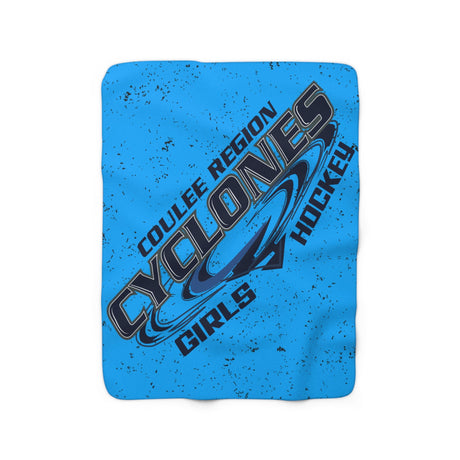 CR CYCLONES Sherpa Fleece Blanket Printify