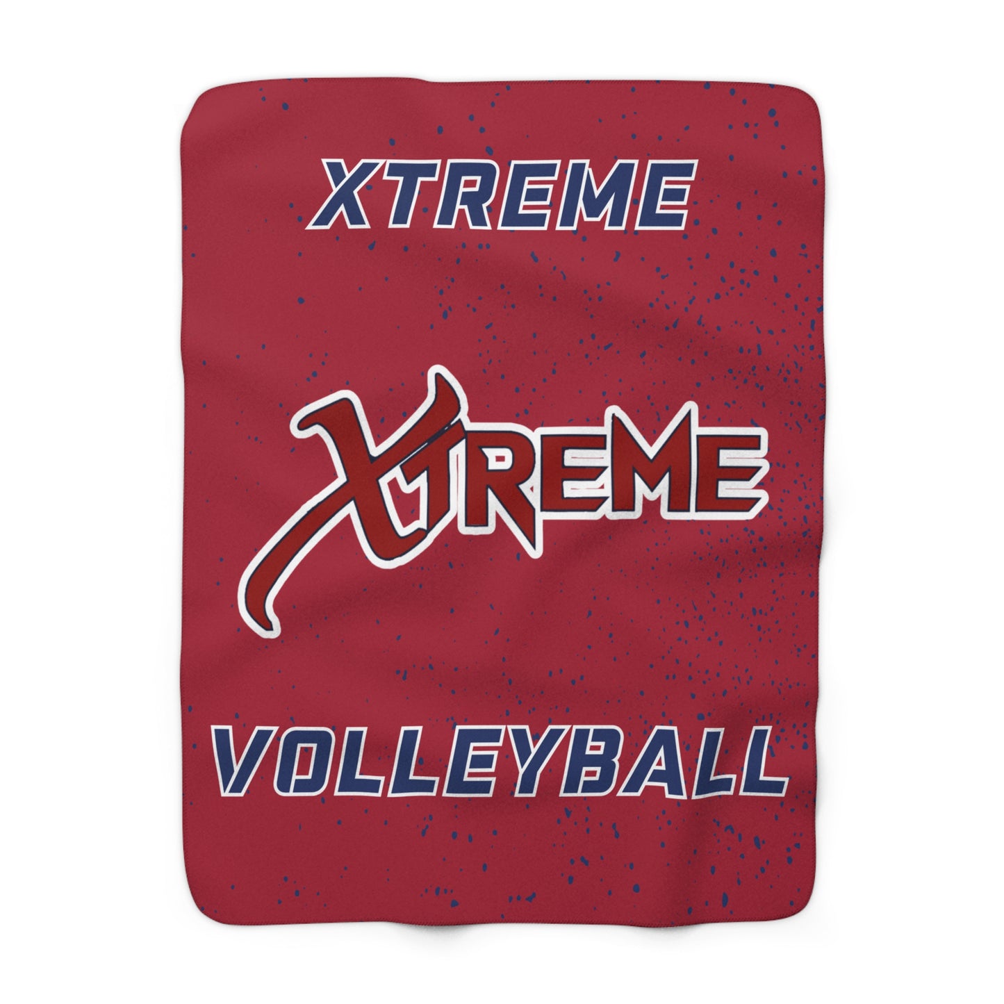 Xtreme VBC Red Sherpa Fleece Blanket