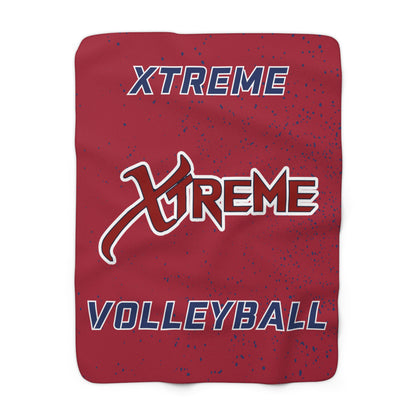 Xtreme VBC Red Sherpa Fleece Blanket