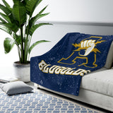 AQUINAS Sherpa Fleece Blanket Printify