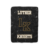 Luther Sherpa Fleece Blanket Printify
