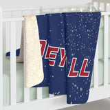 Xtreme VBC Navy Sherpa Fleece Blanket Printify