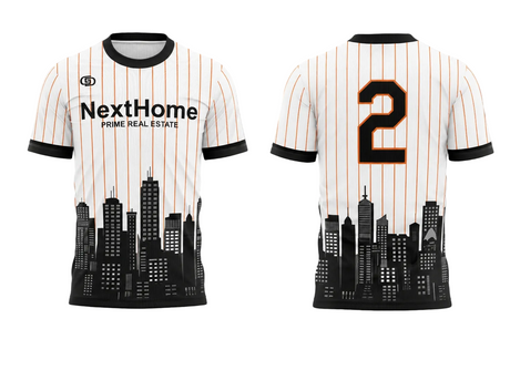Next Home Prime Real Estate urban short sleeve jersey – custom team jersey by Gameday Supply