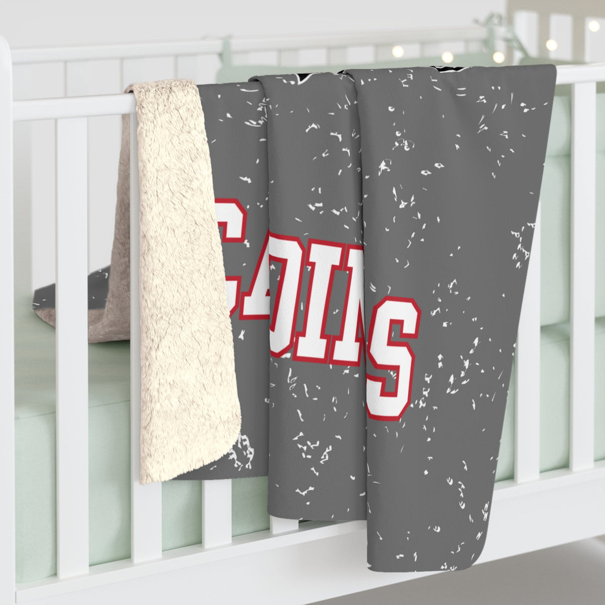 BANGOR Sherpa Fleece Blanket Printify