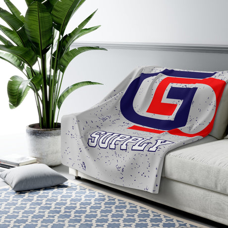 Gameday Supply Sherpa Fleece Blanket Printify
