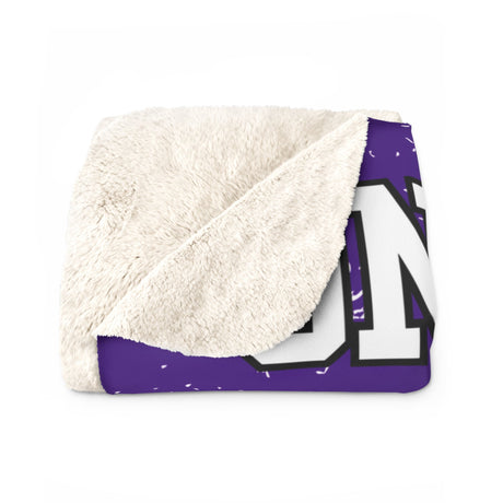 Onalaska Sherpa Fleece Blanket Printify