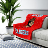 LA CROSSE LOGAN Sherpa Fleece Blanket Printify