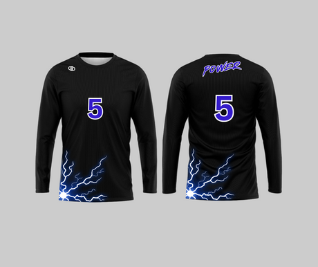Womens ELITE Long Sleeve Volleyball Jersey Gameday Supply