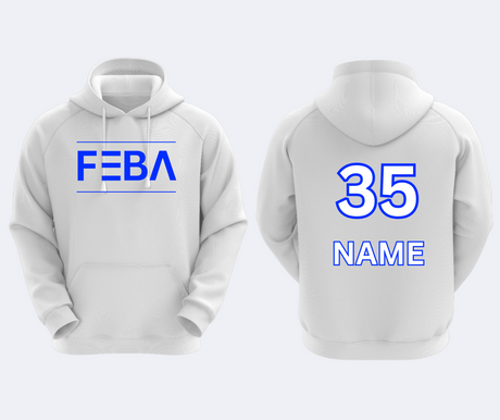 FEBA MODERN LOGO DYE SUBLIMATED HOODIE Gameday Supply llc
