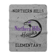 NORTHERN HILLS Sherpa Fleece Blanket Printify