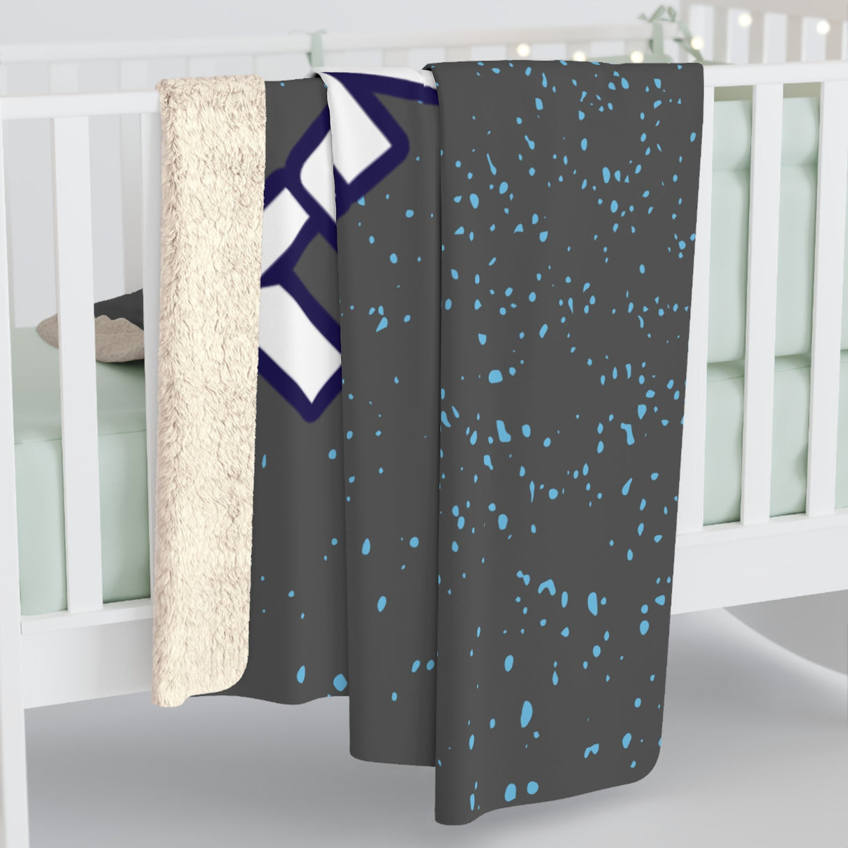 TENACITY Sherpa Fleece Blanket Printify